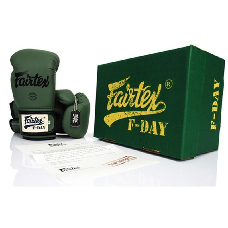 Fairtex Muay Thai Gloves - "F Day" (BGV11) - Muay Thailand