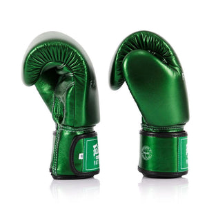 Fairtex Muay Thai Gloves - Metallic Green (BGV22) - Muay Thailand