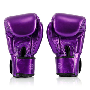 Fairtex Muay Thai Gloves - Metallic Purple (BGV22) - Muay Thailand