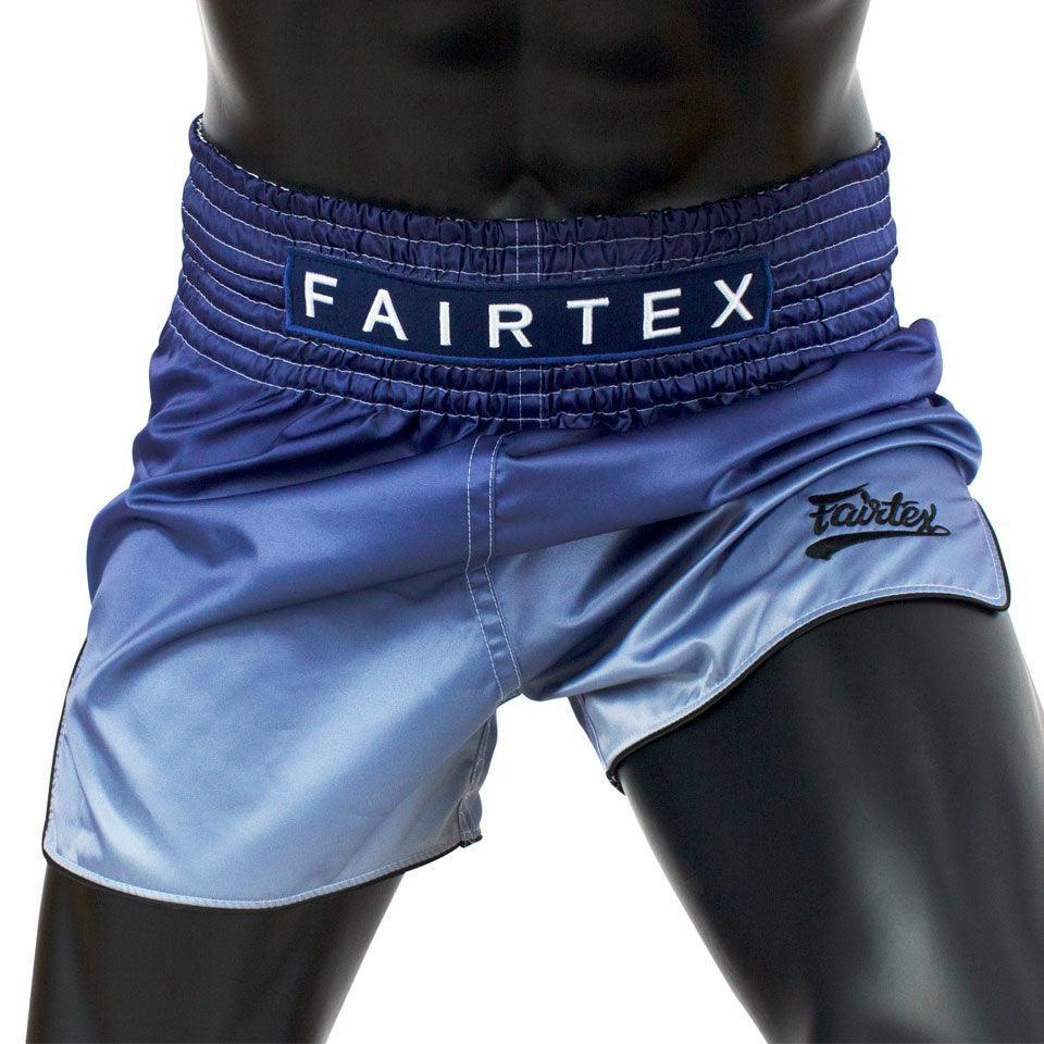 Fairtex Muay Thai Shorts - Fade Blue - Muay Thailand