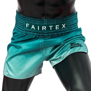 Fairtex Muay Thai Shorts - Green Fade - Muay Thailand