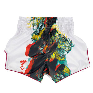 Fairtex Muay Thai Shorts - Satoru White - Muay Thailand