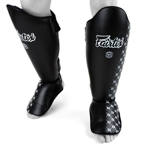 Fairtex Shin Pads - Black (SP5) - Muay Thailand