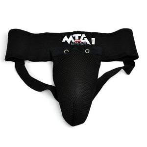 MTG Black Elastic Groin Guard (G1) - Muay Thailand