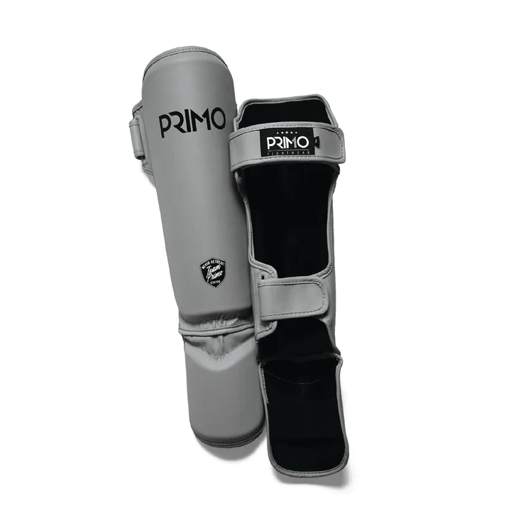 Primo Shin Guards - Grey - Muay Thailand