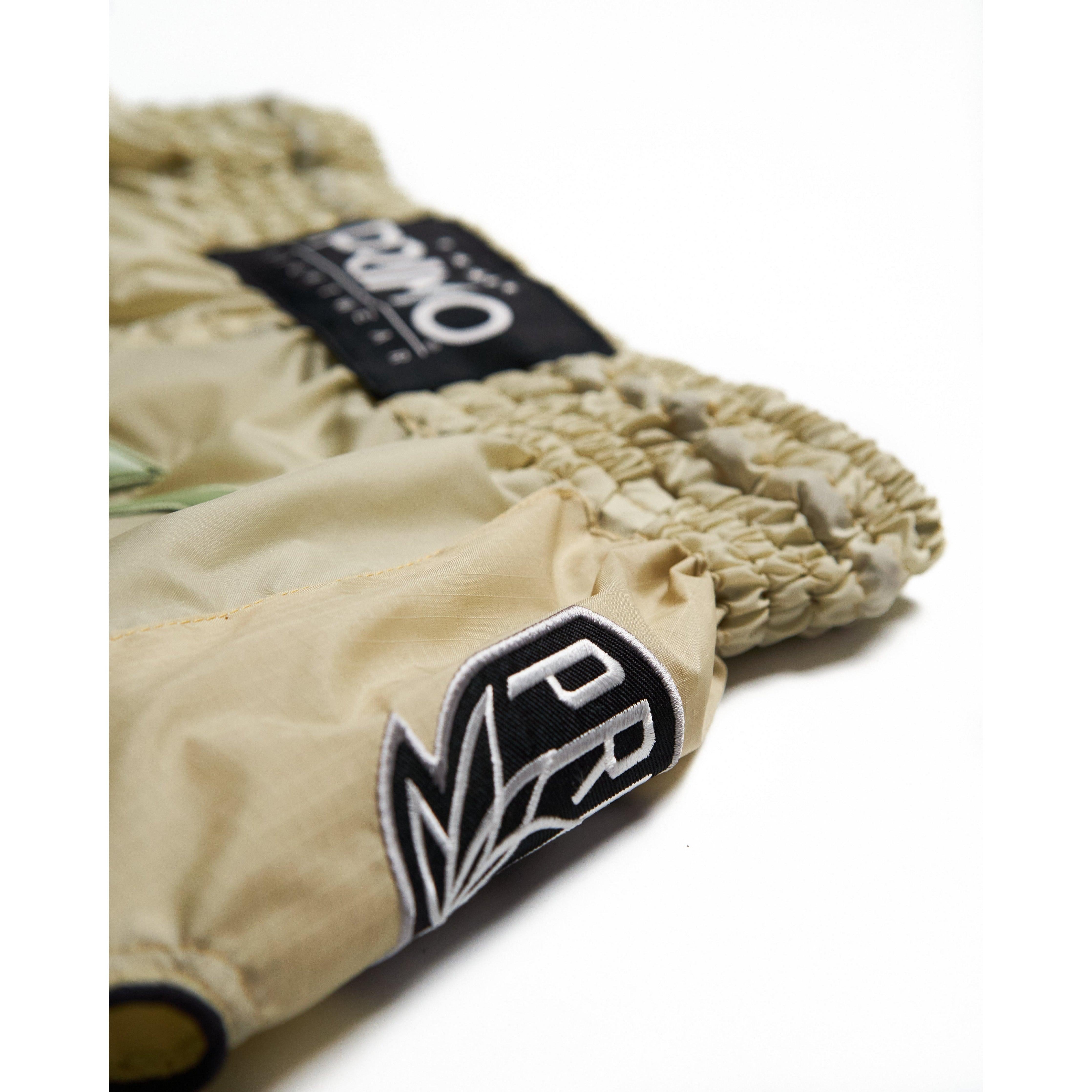 Primo Super-Nylon Muay Thai Shorts - Mantis Tan - Muay Thailand