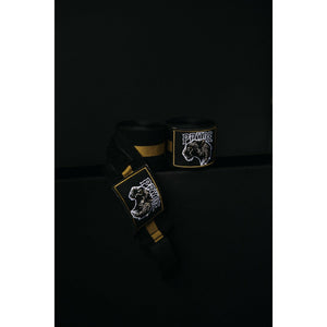 PRYDE Hand Wraps 4.5m - Black & Gold - Muay Thailand