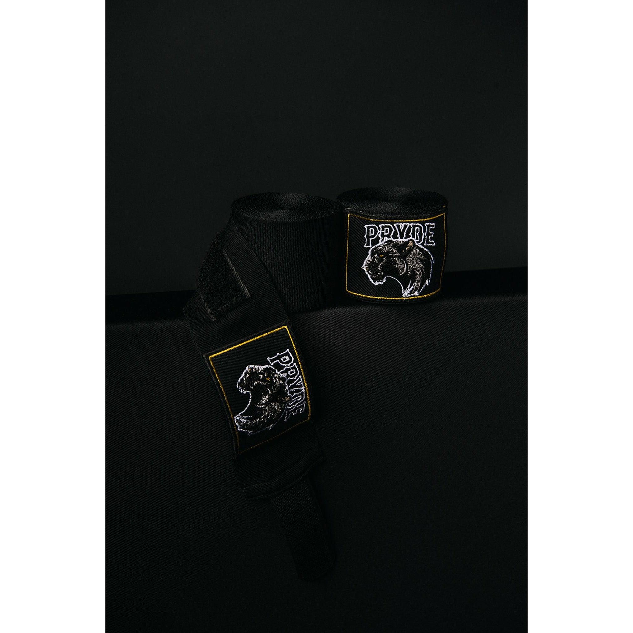 PRYDE Hand Wraps 4.5m - Black - Muay Thailand