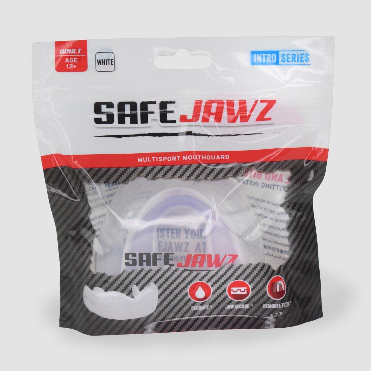 SAFEJAWZ Intro Series Mouthguard - White - Muay Thailand