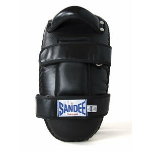 Sandee Curved Thai Pads - Black & White - Muay Thailand