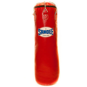 Sandee Muay Thai Heavy Bag - Red Full Leather - Muay Thailand